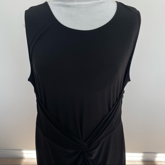 Cleo XXL high low front twist maxi dress - Picture 5 of 8